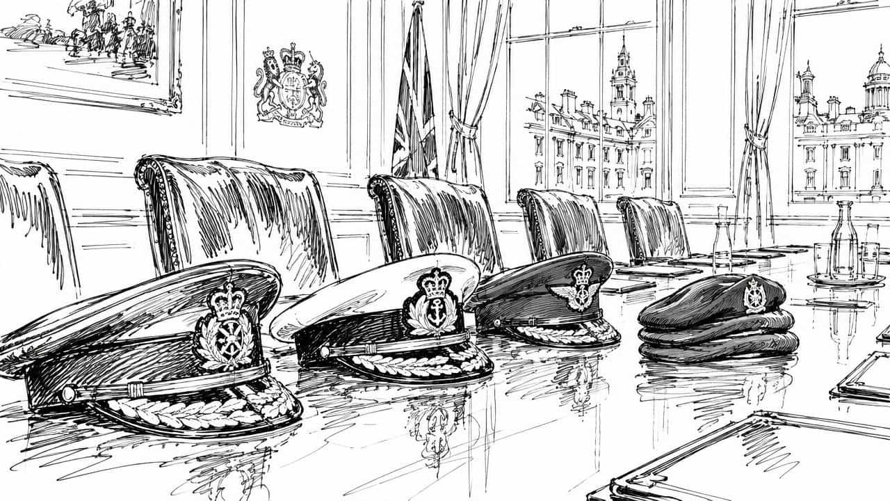 Should the armed forces cut the number of senior officers?