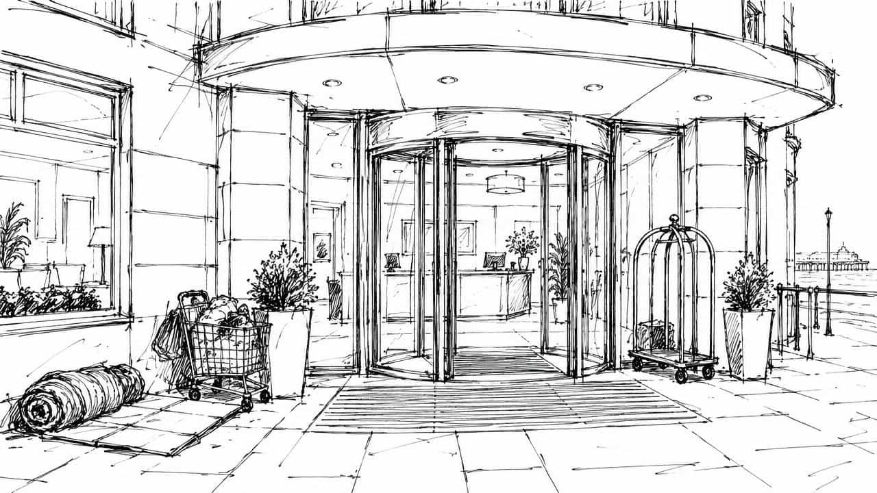 Should migrant hotels be open to homeless people for food and shelter?