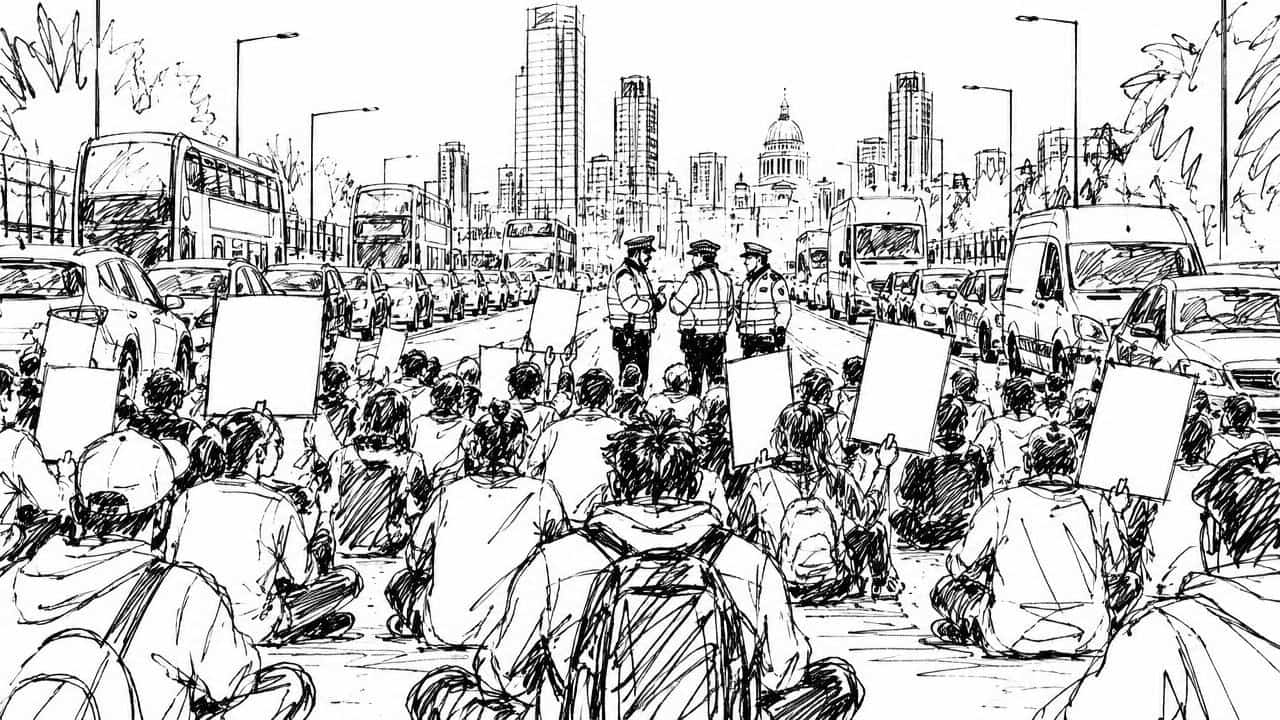 Should protesters who block roads be removed by police and prosecuted?
